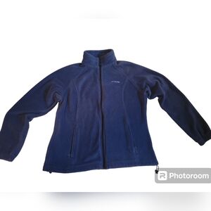 Women's Columbia Zip Fleece Jacket XL